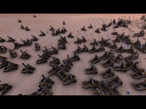 700 FULLY AUTO CATAPULT vs 5 GREAT UNITED ARMY (50000 WARRIORS)-  Ultimate Epic Battle Simulator