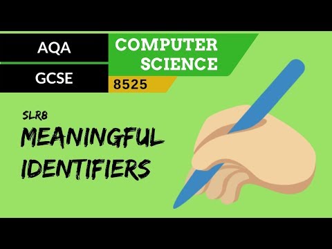 50. AQA GCSE (8525) SLR8 - 3.2 Meaningful identifiers