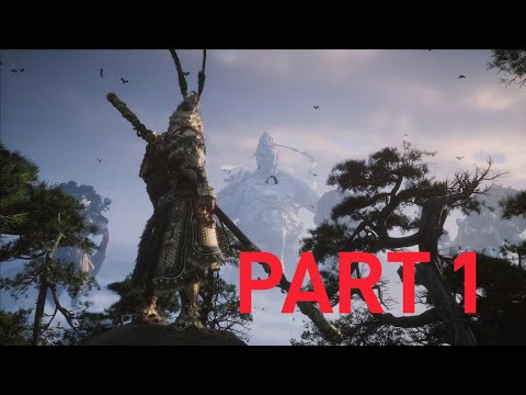 BLACK MYTH WUKONG PS5 GAMEPLAY WALKTHROUGH PART-1 THE BEGINNING