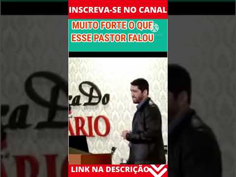 MUITO FORTE O QUE ESSE PASTOR #SHORTS