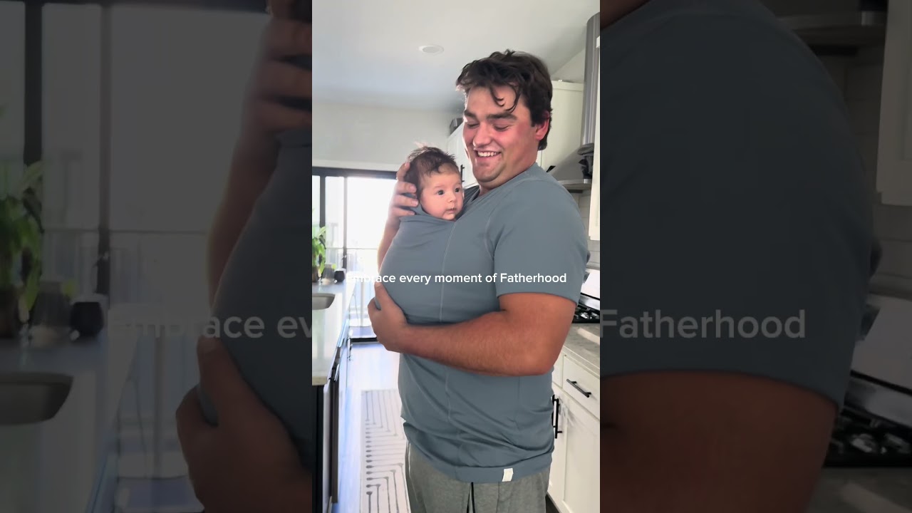 The best gift for new dads! Embrace Fatherhood with The Dad Shirt