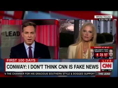 CNN's Jake Tapper breaks down Trump's lies to Kellyanne Conway