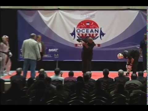 Justin Ortiz vs Zsolt Moradi 2014 Ocean State Grand National Karate Tournament