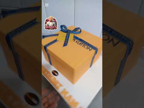 Louis vuitton cake box #subscribe #cake #cakeideas #cakelovers