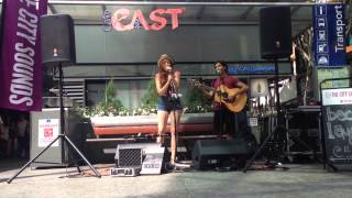 Bec Laughton @BrisbaneCity Queen Street Mall. Number One (Heartbreak)