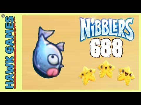 Fruit Nibblers Level 688 - 3 Stars Walkthrough, No Boosters