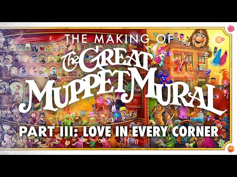 The Making of the Great Muppet Mural - Part 3