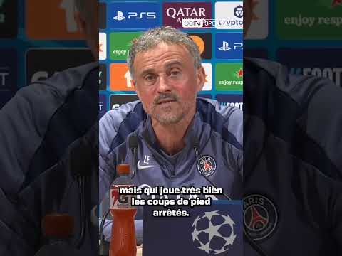 😅 Luis Enrique : "Non, je ne fais pas de cauchemar des corners d'Arsenal"
