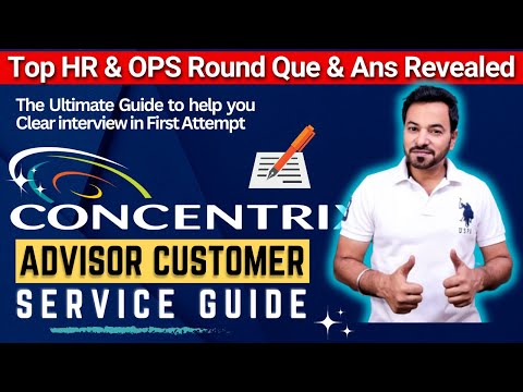 Concentrix Interview Questions and Answers | HR & Ops Round Question and Answers Revealed