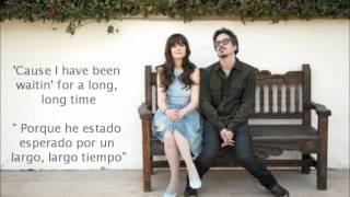 She & Him - I Was Made For You Lyric/ Letra Ingles/Español