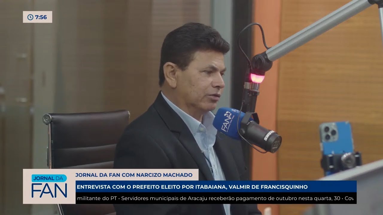 "Ele recebeu o recado das urnas" dispara Valmir para o governador Fábio Mitidieri