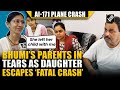 Bacche Ne Maa Ko Bacha Lia Bhumi S Air India Plane Crash Survival Stuns Family Parents In Tears