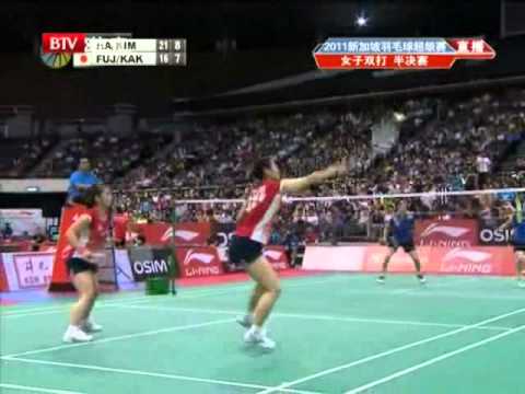 SIN2011 WDSF Jung Eun HA Min Jung KIM KOR vs JPN Mizuki FUJII Reika KAKIIWA BTV~ilovecp clip3