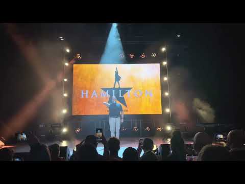 Joel Montague (King George) performs Hamilton's You'll Be Back at Musical Con 2022