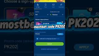 Mostbet promo code bonus 2025. Mostbet account opening