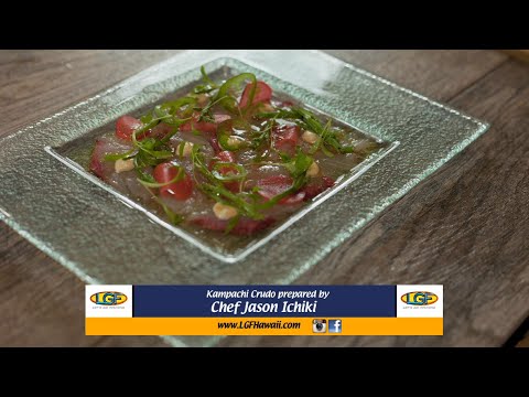 Fresh Island Kampachi Crudo!