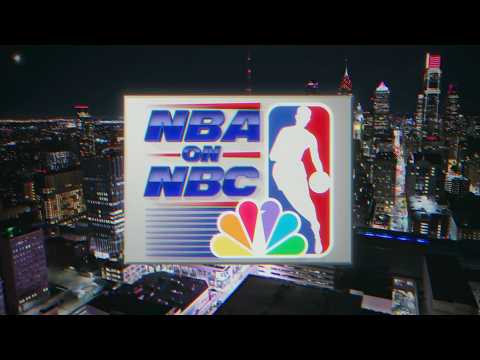 NBA on NBC Intro Spurs vs. Sixers | Special Throwback Edition FULL Pre-Game Show