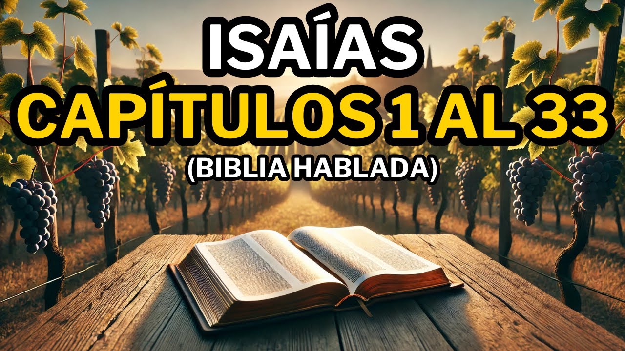 Libro de Isaías Capítulos 1 al 33 | Biblia Hablada 📖