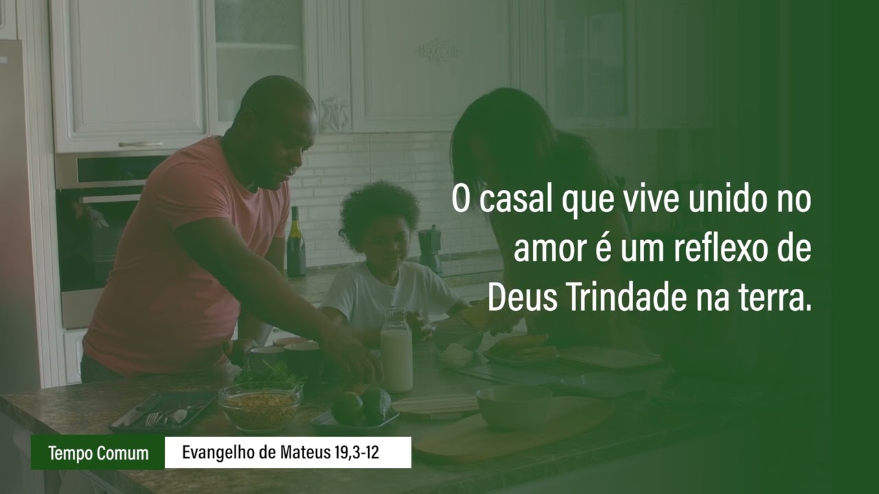 16 de agosto, mês vocacional📖 Evangelho de Mateus 19,3-12