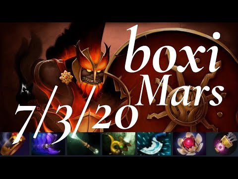 boxi Mars vs Gorgc Bounty Hunter, Doom - Mars god - dota2