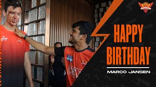 Happy Birthday Marco Jansen | SRH | IPL 2022