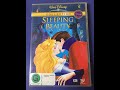 Opening Closing To Sleeping Beauty A Original 1959 Film WDHE DVD Australia 2003