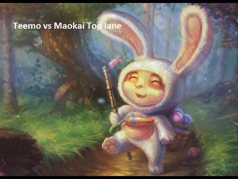 League of Legends: Bunny Teemo vs Maokai Top ranked S5