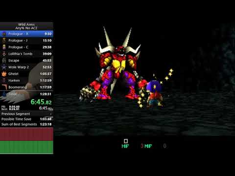 (JP) Wild Arms Any% No ACE Speedrun - 1:25:52