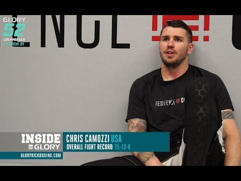 GLORY 52: Chris Camozzi mixes sport w/ science at Resilience Code