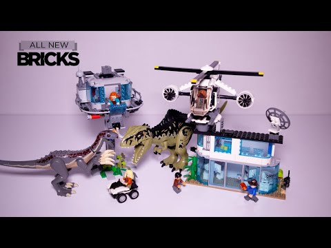 Vidéo LEGO Jurassic World 76949 : L’attaque du Giganotosaurus et du Therizinosaurus