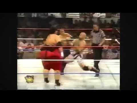 Yokozuna 3 on 1 Handicap Squash Match - Triple Banzai Drops!