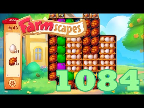 Farmscapes Level 1084 HD Gameplay Walkthrough | 3 - match game | android | ios | pc | app