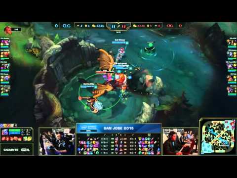 CLG vs Origen Highlights Grand Final IEM San Jose 2015 Game 1 | Intel Extreme Masters
