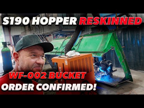 We Restore This S190 Hopper! & 50T Riddle Bucket Order is In!