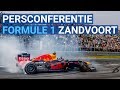 Persconferentie: Formule 1 terug op circuit Zandvoort
