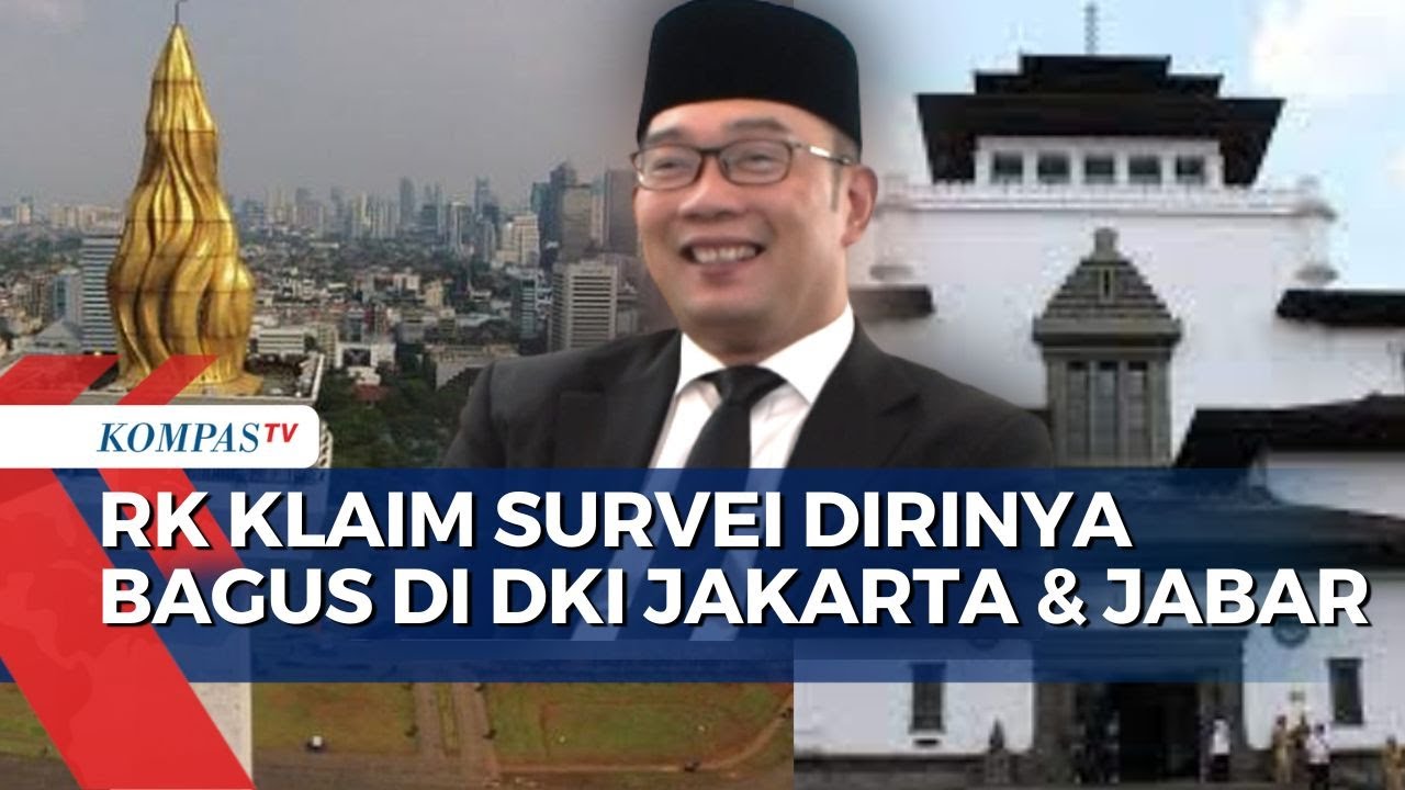 Ridwan Kamil Klaim Survei Dirinya Bagus untuk Maju Pilgub DKI Jakarta atau Jabar
