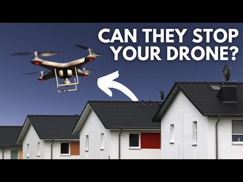 Can They STOP YOUR DRONE flying over private property?