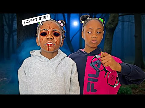 SASHA LOST HER EYES!😱