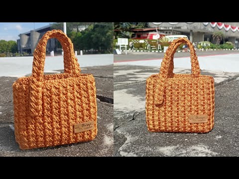Tas Rajut Terbaru Model Modern Cara Membuat Tas Rajut Crochet Bag