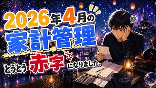 【4月家計管理】休職により給料途切れ…赤字収支を公開