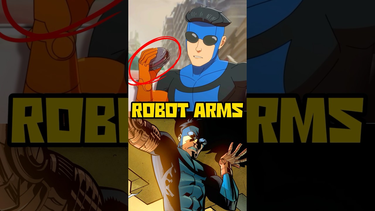 Why Does Mark Have Robot Arms In The Teaser Trailer? | Invincible Season 4 #invincible #comics