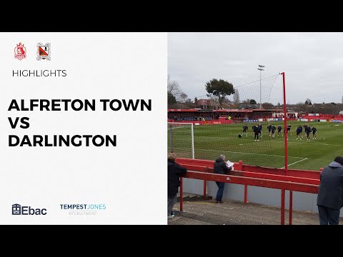 Alfreton Town 2-2 Darlington - National League North - 2022/23