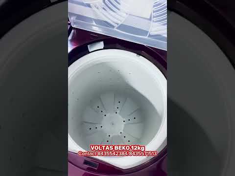 Fully automatic top load voltas 7kg washing machine 5 year w...
