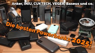 Die besten Powerbanks 2025! Über 200 Modelle getestet