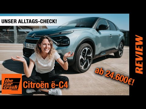 Citroen e-C4 im Alltags-Test (2022) Wie GUT ist das Elektro SUV ab 24.600€?! Fahrbericht | Review