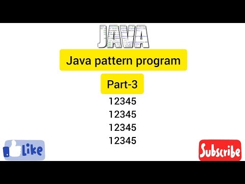 Java Pattern Program Part 3 Easy Learning Genius