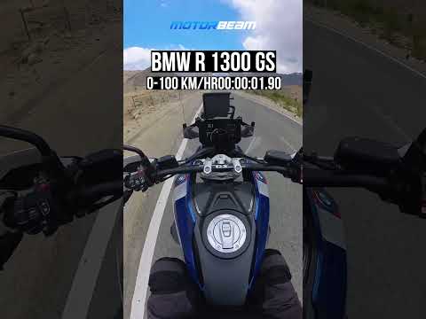 BMW R 1300 GS 0-100 km/hr 🔥