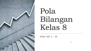 Download lagu Pembahasan Soal Barisan dan Deret Aritmatika (Pola Bilangan Kelas 8) | Part 1 mp3 Download lagu Pembahasan Soal Barisan dan Deret Aritmatika (Pola Bilangan Kelas 8) | Part 1 mp3