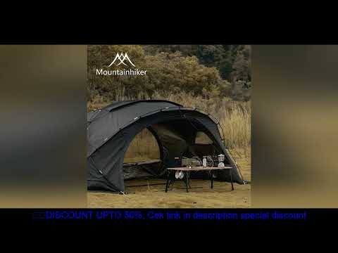 Mountainhiker Spring Winter 210D Oxford Rainproof Hemisphere Dome Tent Tunnel Leisure Sun Shelter Ca
