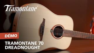 Lâg T70DCE-B&B Dreadnought Cutaway Électro Black & Brown - Video